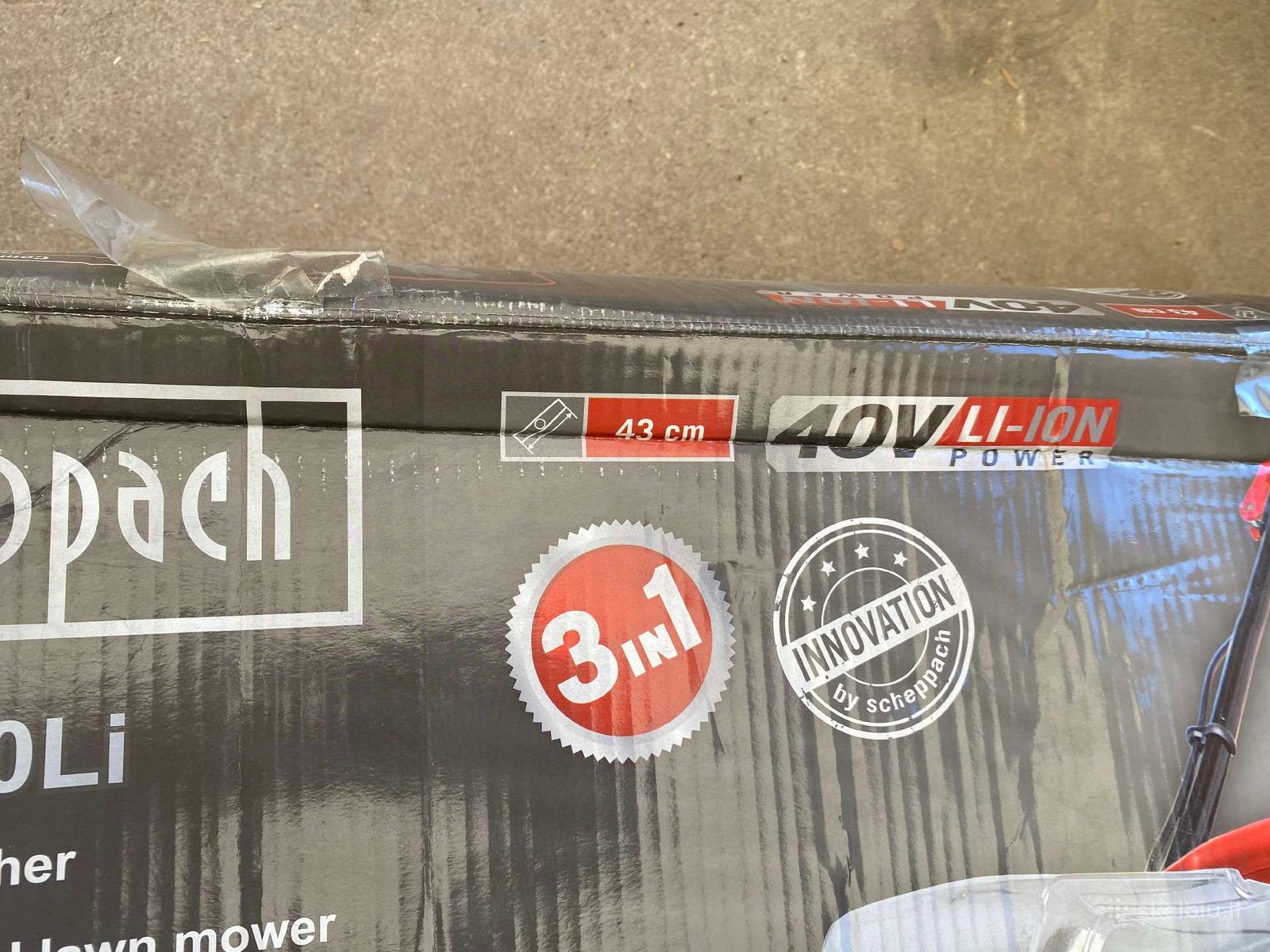 Scheppach Mp 43-40li aku žoliapjovė - Image 5