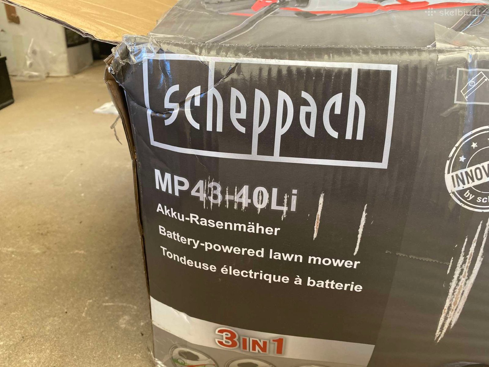 Scheppach Mp 43-40li aku žoliapjovė - Image 7