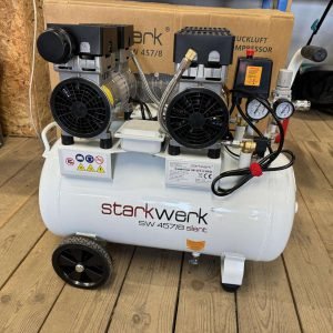 Kompresorius tylus 50l Starkwerk Sw 457/8 silent