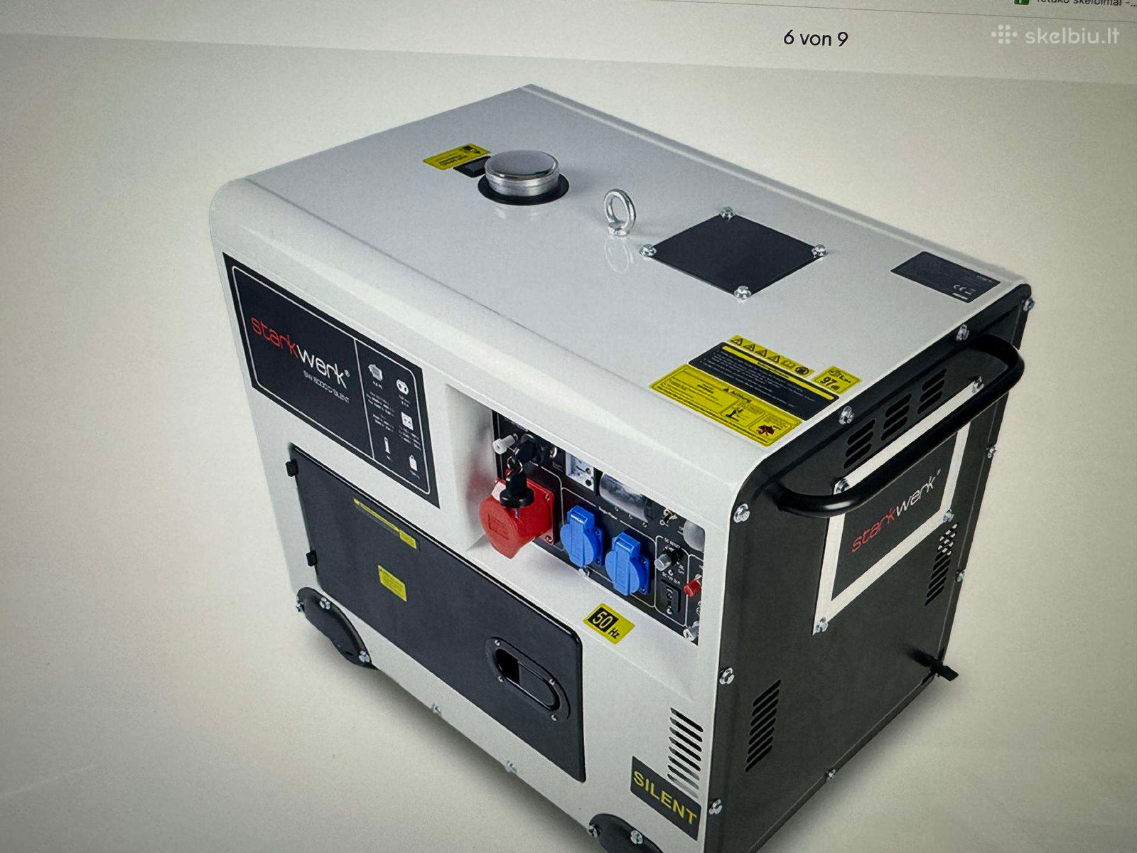 Dyzelinis tylus generatorius Starkwerk Sw6000d - Image 7