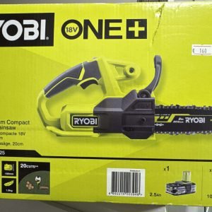 Ryobi 18v grandininis pjūklas genėjimui
