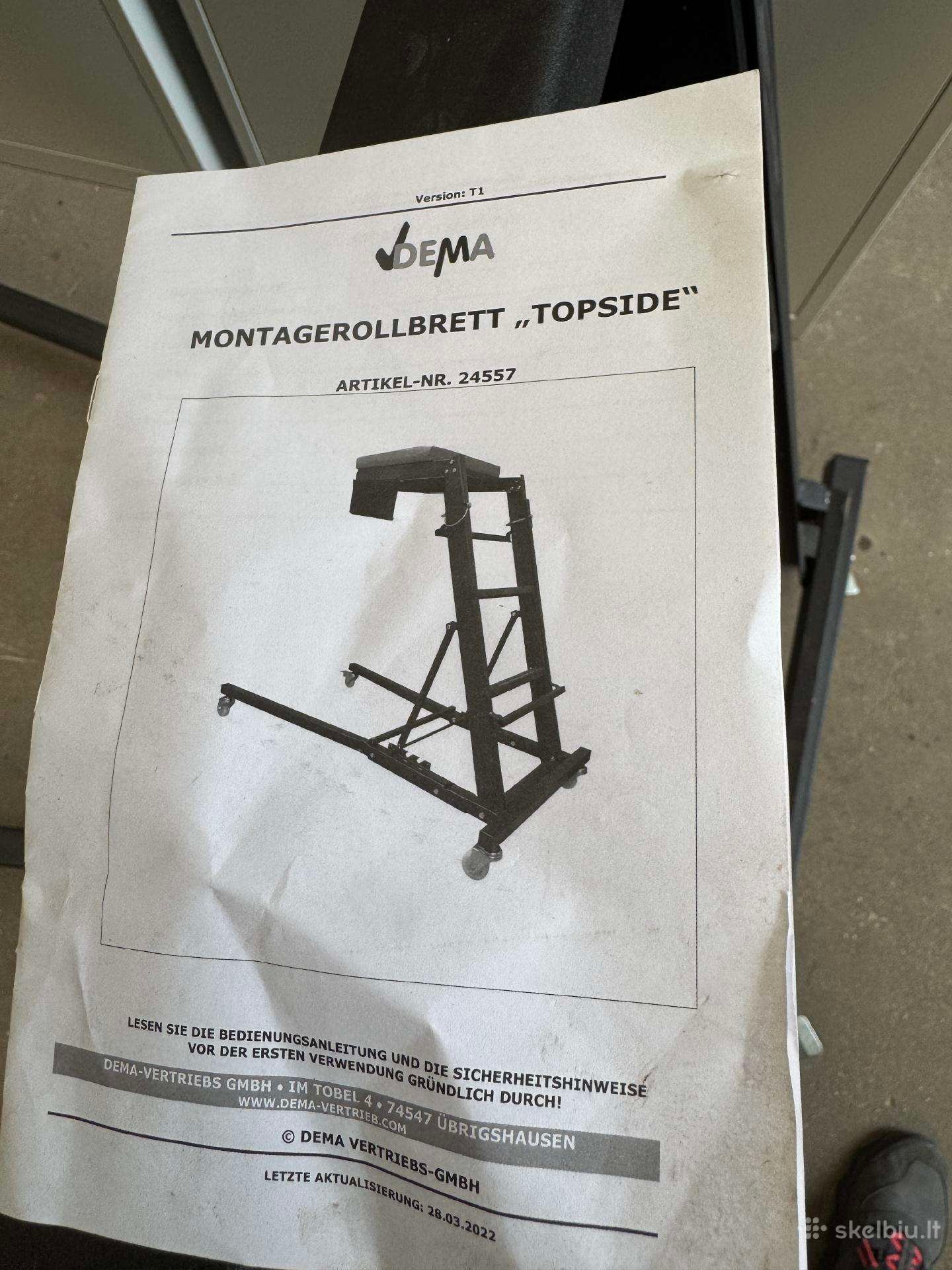 Reguliuojamo aukščio darbo kėdė
