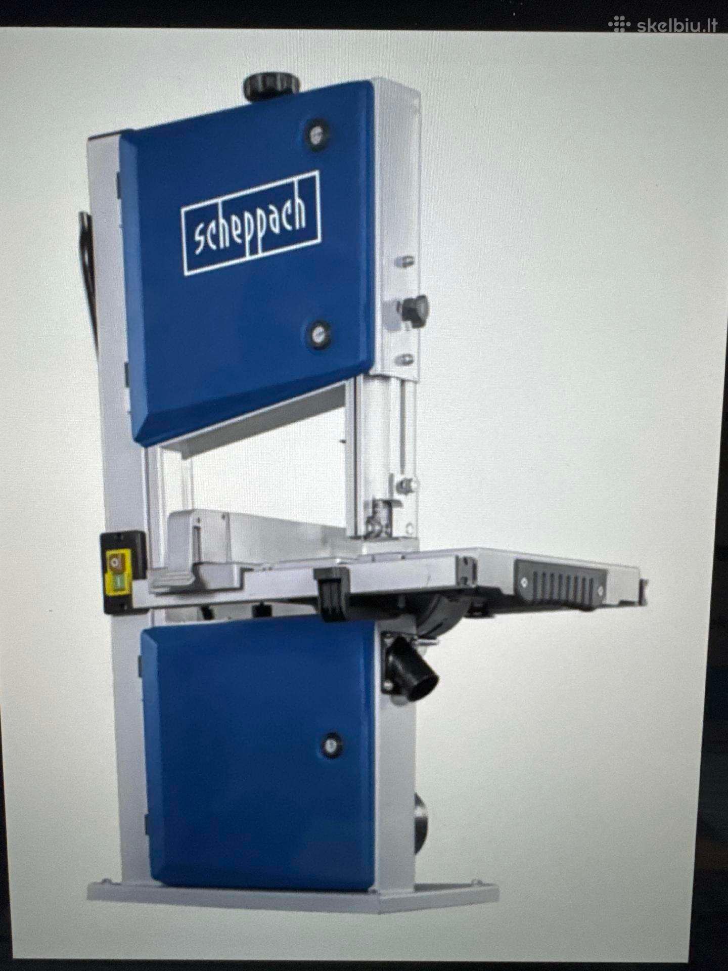 Juostinės pjovimo Scheppach Hbs261 bandsage