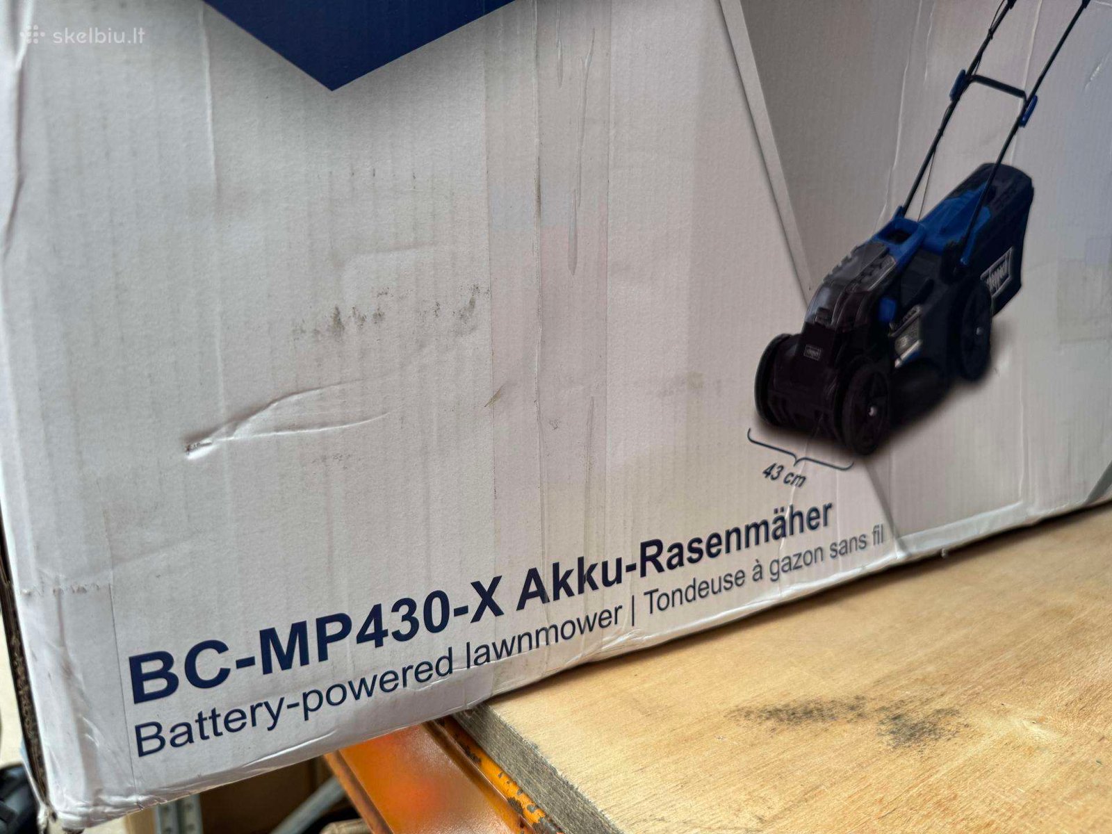 Akumuliatorinė vejapjovė Scheppach Bc-mp430-x - Image 5