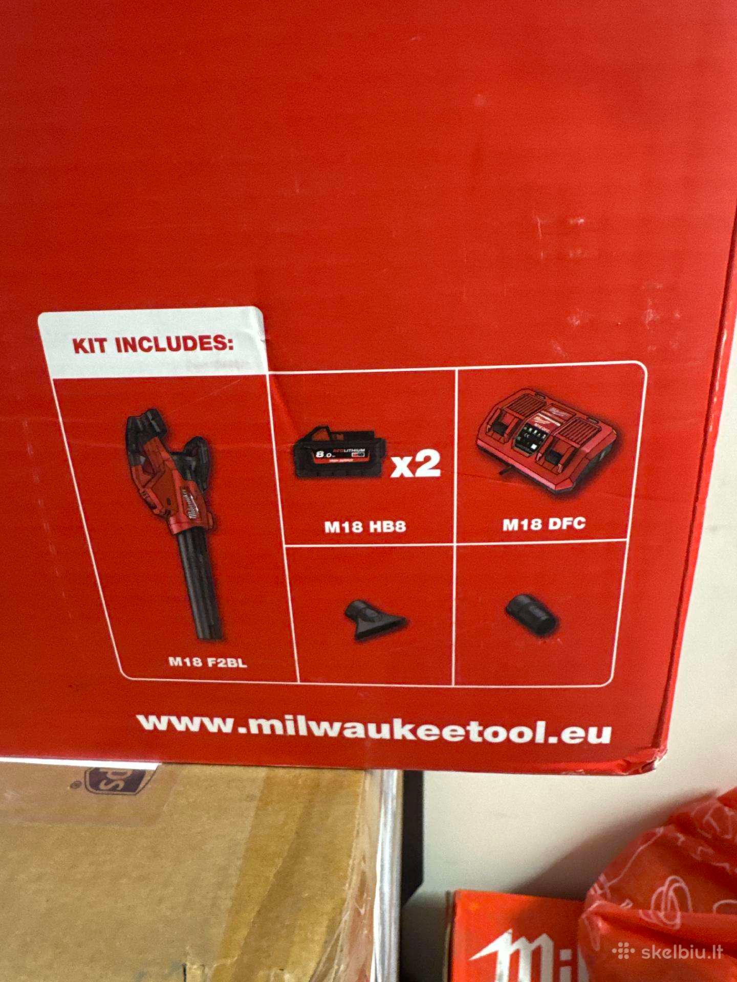 Lapų pūstuvas Milwaukee M18 F2bl - Image 3