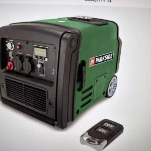 Inverterinis generatorius Parkside pise 3400 A1 su